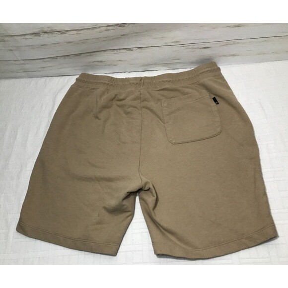 2 PAIR AG Adriano Goldschmied Jeans Co. Size LARGE Brown Gray Terry Sweat Shorts - Picture 14 of 16